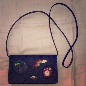 *New*Coach  - Wizard Of Oz Hayden Foldover Clutch